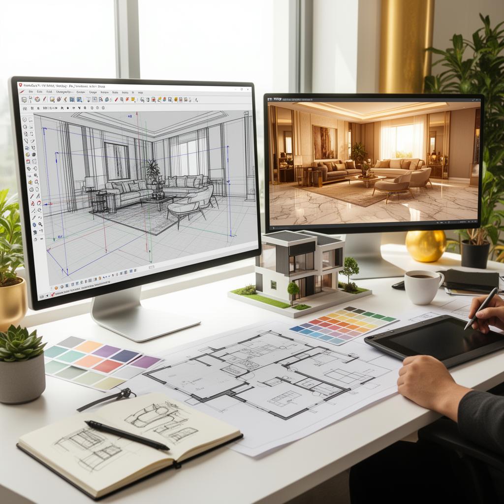 Signature Space Interiors — Premium 3D Visualization & Interior Design